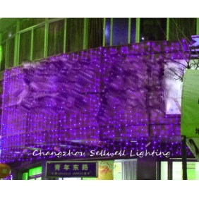 Wholesale GREAT!Purple light christmas bulb yard hotel decoration LED Purple H011