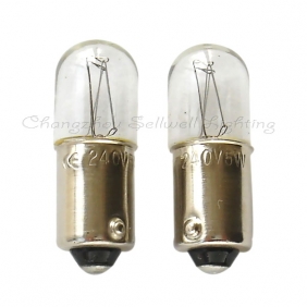 Wholesale Miniature lamp 240v 5w Ba9s t10x28 A025 GREAT