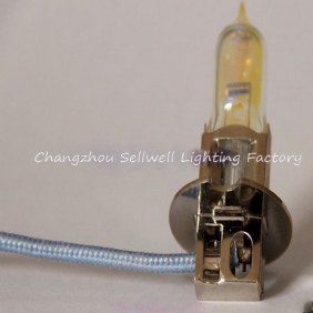 Wholesale GOOD!Auto bulb fog headlamp headlight H3 12V 55Wgolden eye qc042