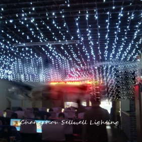 Wholesale GREAT!Holiday lighting yard decoration 10m LED star lamp White H136(2)