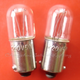 Wholesale Miniaturre bulb 220v 5w ba9s t10x28 A242 GOOD