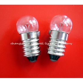 Wholesale NEW! Miniature Lamp 4.5V 0.3A E10 E10X23 A957