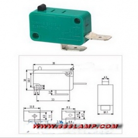 Wholesale GOOD!Normally open According to formula Sensitive switch KW8-0C green black KG018