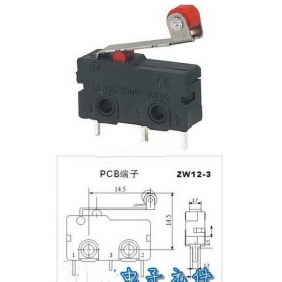 Wholesale NEW! Circuit board sensitive switch pins with roller KW12-3 needle / pin with roller KG034