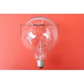 Wholesale GOOD! 120V 40W G125 E27 US-Japan Pearl bulb wall of oversized decorative light bulbs incandescent ball bubble LED090