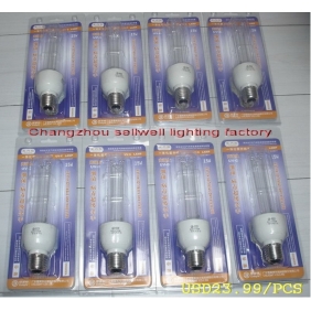 Wholesale UVC light lamp 220v 15w E27 with antibacterial A395 free shipping