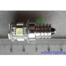 Wholesale GOOD!LED Screw Bulb E12 DC12V 3W Light Color White LED104