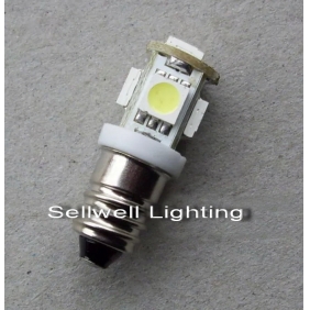 Wholesale GREAT!LED Indicating Lamp 5SMD-5050 12V 2.5W E10 Screw type Light Color Yellow,Red,Blue,Green,White LED143