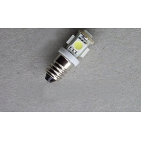 Wholesale GREAT!LED Indicating Lamp E10 Screw type T10-5SMD-5050 DC30V 2.5W Light Color Yellow,Red,Blue,Green,White LED245