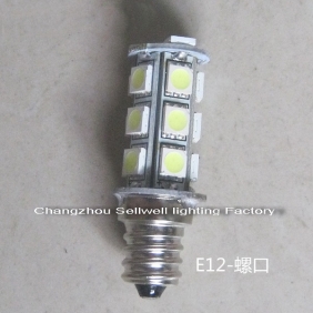 Wholesale LED BULB 18SMD-5050 24V 5W E12 A1162