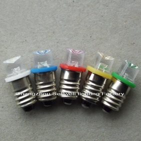 Wholesale LED LAMP Miniature bulb 12v18v24v 0.5w T8 E10 A1111