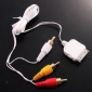 Wholesale AV Cable for iPod/iPhone- White