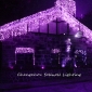 Wholesale GREAT!Lighting yard clothing store stairs decoration Purple H006(3)