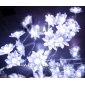 Wholesale NEW!Festival lamp christmas tree decoration white lotus LED battery light White H019
