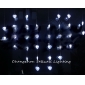 Wholesale GREAT!Holiday lighting showcase crystal curtain decoration 0.95*1.2m white H062(1)