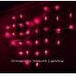 Wholesale GREAT!Christmas lamp backdrop wall wedding decoration 0.95*1.2m pink H072
