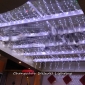 Wholesale NEW!Christmas lighting hotel decoration 4*4m white LED star White H207