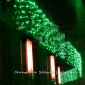 Wholesale GREAT!Holiday light wedding decoration 1*6m LED star lamp Green H266(3)