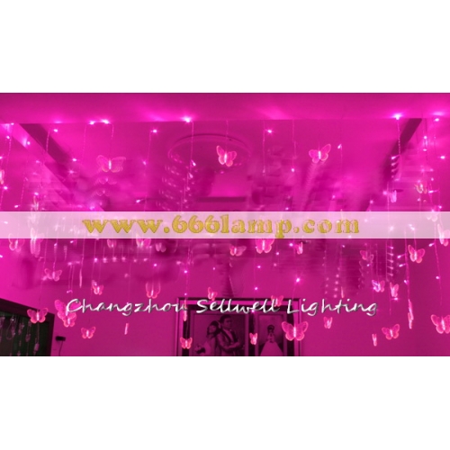 Christmas light LED backdrop light wedding celebration Pink H204